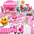 Set de Doctor y Dentista de Juguete · 63 Piezas Rosa