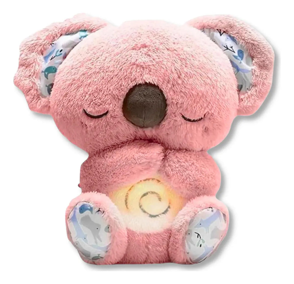 Peluche Koala Rosa con Movimiento, Luz y Sonido