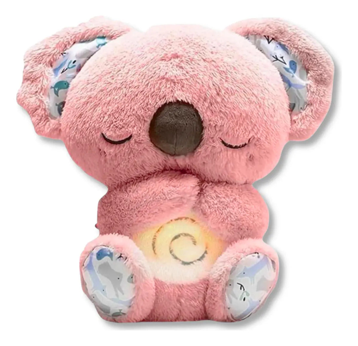 Peluche Koala Rosa con Movimiento, Luz y Sonido