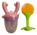 Set de Chupete para Frutas y Mordedor de Silicona