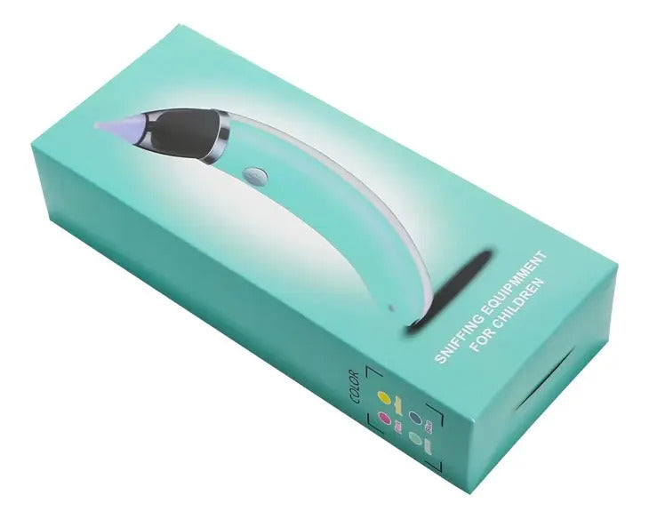 Aspirador Nasal Eléctrico USB con Base Blanca