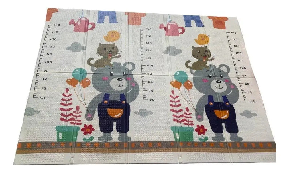 Alfombra Plegable Reversible con Bolso · 180 × 200 cm