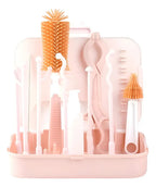 Kit de Cepillos y Escurridor para Mamaderas · Estuche Cilíndrico