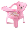 Silla Infantil Compacta con Bandeja · Rosa o Celeste