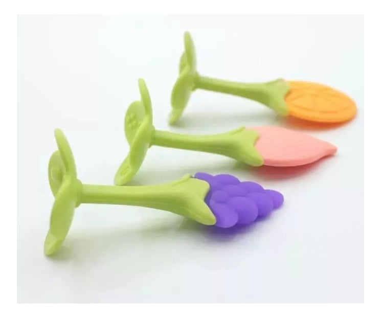 Mordedor de Silicona Diseño Fruta