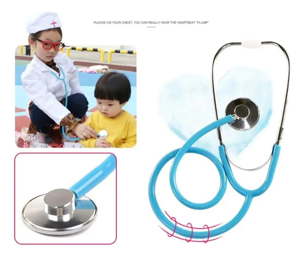 Set de Doctor y Dentista de Madera · 20 Piezas