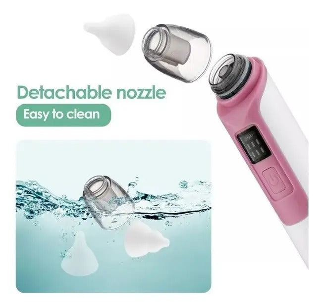 Aspirador Nasal Eléctrico Recargable con Pantalla LCD