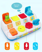 Juego Pop-Up de Animales con Botones Interactivos