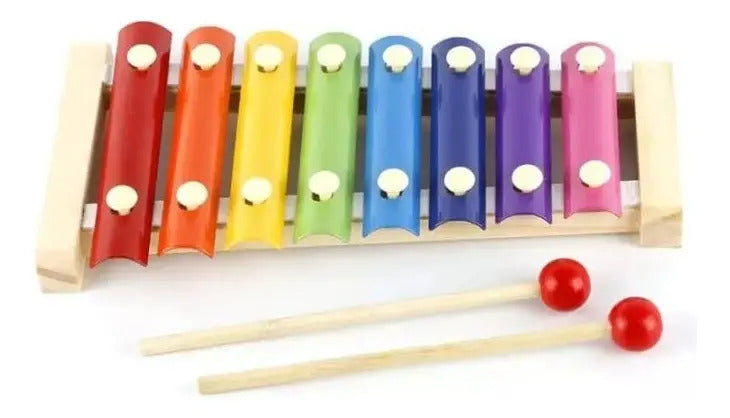Xilófono Infantil de Madera y Metal