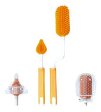 Set de 2 Cepillos de Silicona para Mamaderas y Tetinas