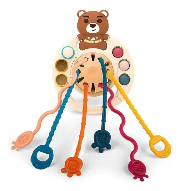 Juguete de Cuerdas de Tracción Diseño Osito