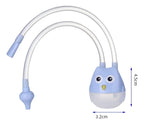 Aspirador Nasal Manual para Bebé · Diseño Búho