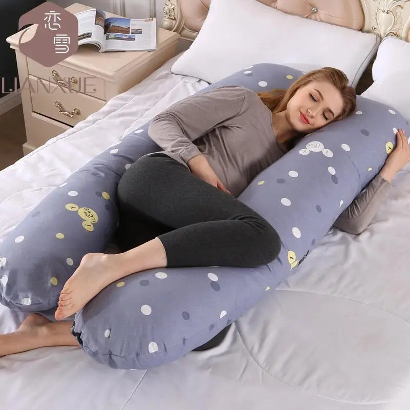 Cojín Maternal Tipo U con Funda Suave
