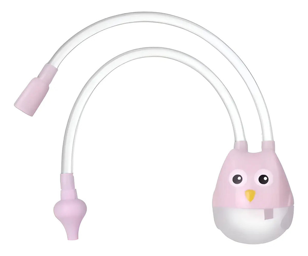 Aspirador Nasal Manual para Bebé · Diseño Búho