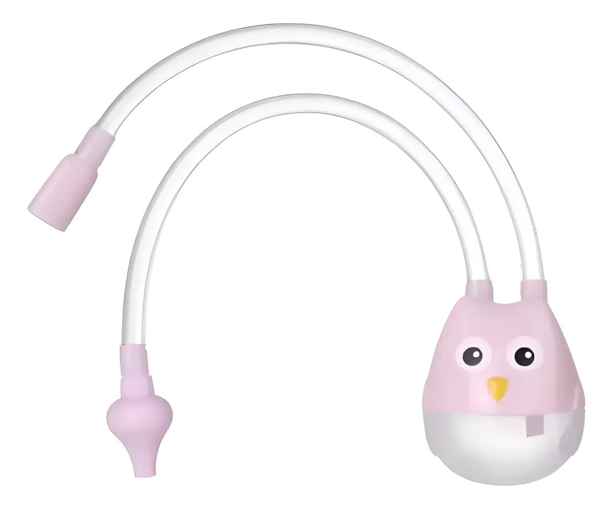 Aspirador Nasal Manual para Bebé · Diseño Búho