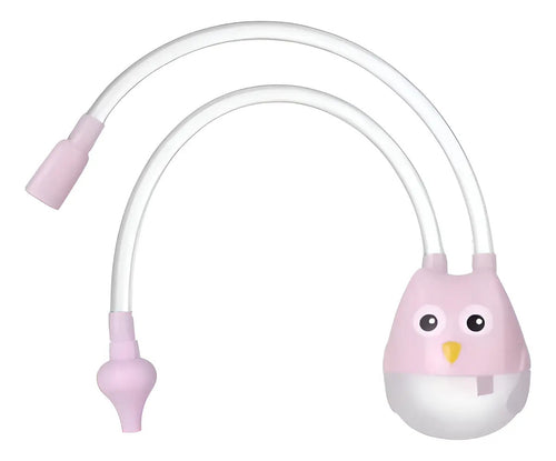 Aspirador Nasal Manual para Bebé · Diseño Búho