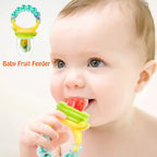 Chupete para Frutas con 3 Mamilas S, M y L · Amarillo