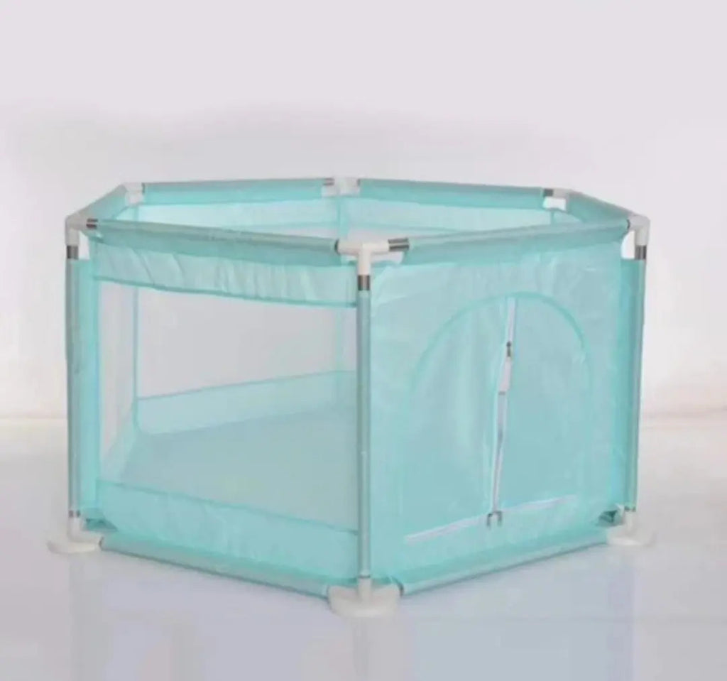 Corral de Juego Hexagonal · Verde
