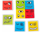 Juego de Expresiones con 12 Bloques de Madera y 50 Tarjetas