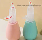 Set de Aspirador Nasal Manual y Pinza para Bebé
