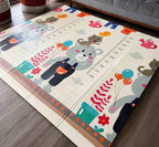 Alfombra Plegable Reversible con Bolso · 180 × 200 cm