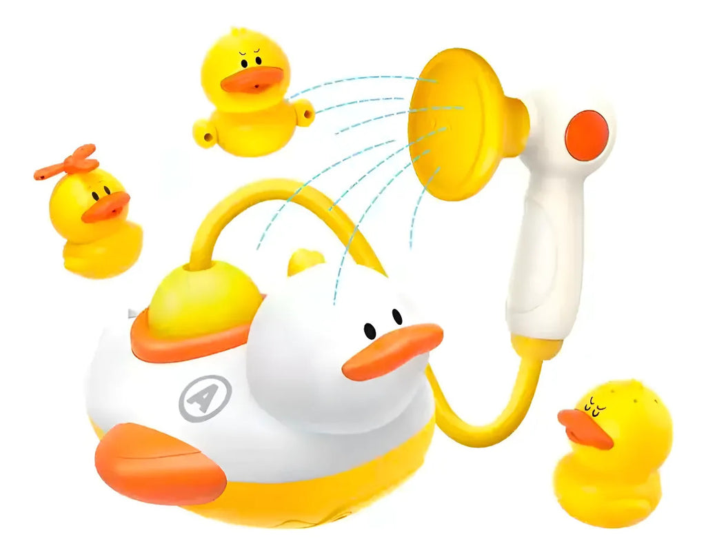 Juguete de Baño Ducha de Patito con Ventosas