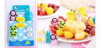 Pack de 10 Mini Tenedores de Animales para Colaciones