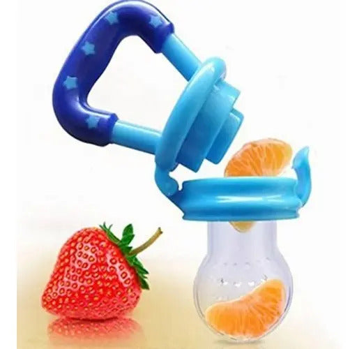 Set de 3 Accesorios · Chupete de Frutas y Mordedores