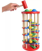 Torre de Madera con Martillo para Niños
