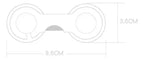 Seguros Adhesivos para Muebles · Pack de 4 u 8