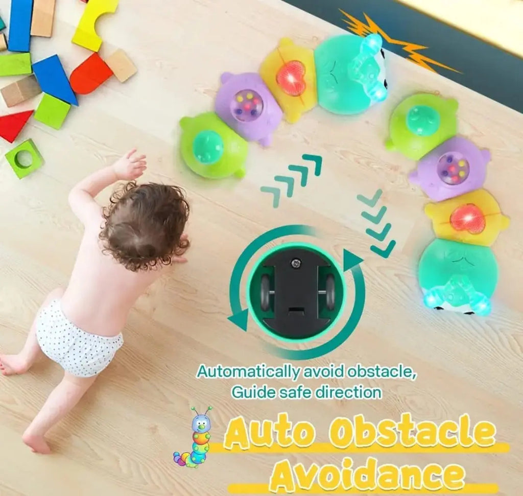 Oruga Para Gatear, Juguete Sensorial Educación Temprana Gav