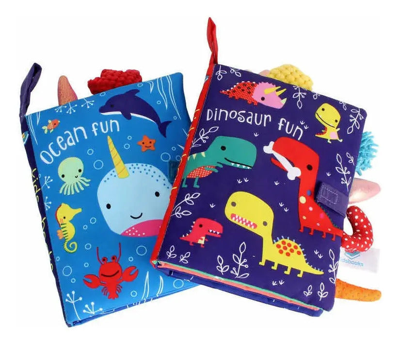 Libro Sensorial Estimulación Bebe Niño Juguete Sonajero