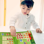Libro Sensorial Juego Matemático Montessori Dinosaurios