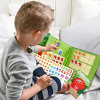 Libro Sensorial Juego Matemático Montessori Dinosaurios