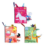 Libro De Tela Sensorial Para Bebe Unicornio