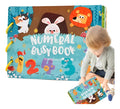 Libro Sensorial Didáctico Montessori Con Velcro Niños