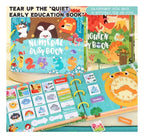 Libro Sensorial Didáctico Montessori Con Velcro Niños