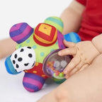Pelota Sensorial Sonajero Bebes Juguete Estimulacion