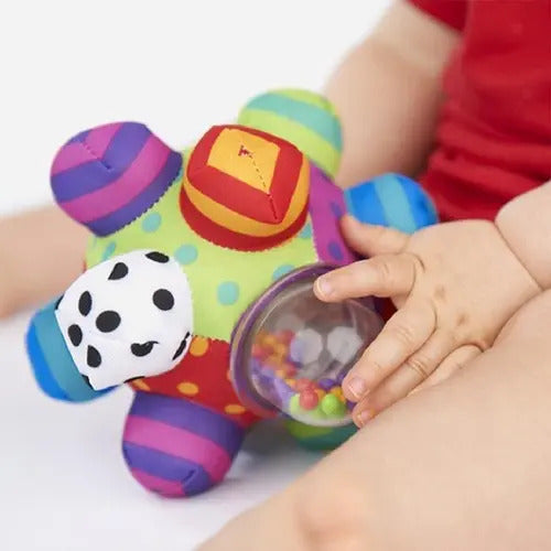 Pelota Sensorial Sonajero Bebes Juguete Estimulacion
