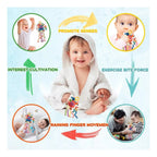 Juguete De Estimulación Sensorial Ufo Montessori 4 En 1 Bebe