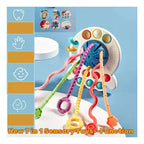 Juguete De Estimulación Sensorial Ufo Montessori 4 En 1 Bebe