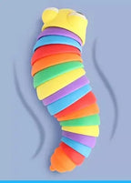 Juguete Didactico Sensorial De Cuncuna Multicolor Flexible