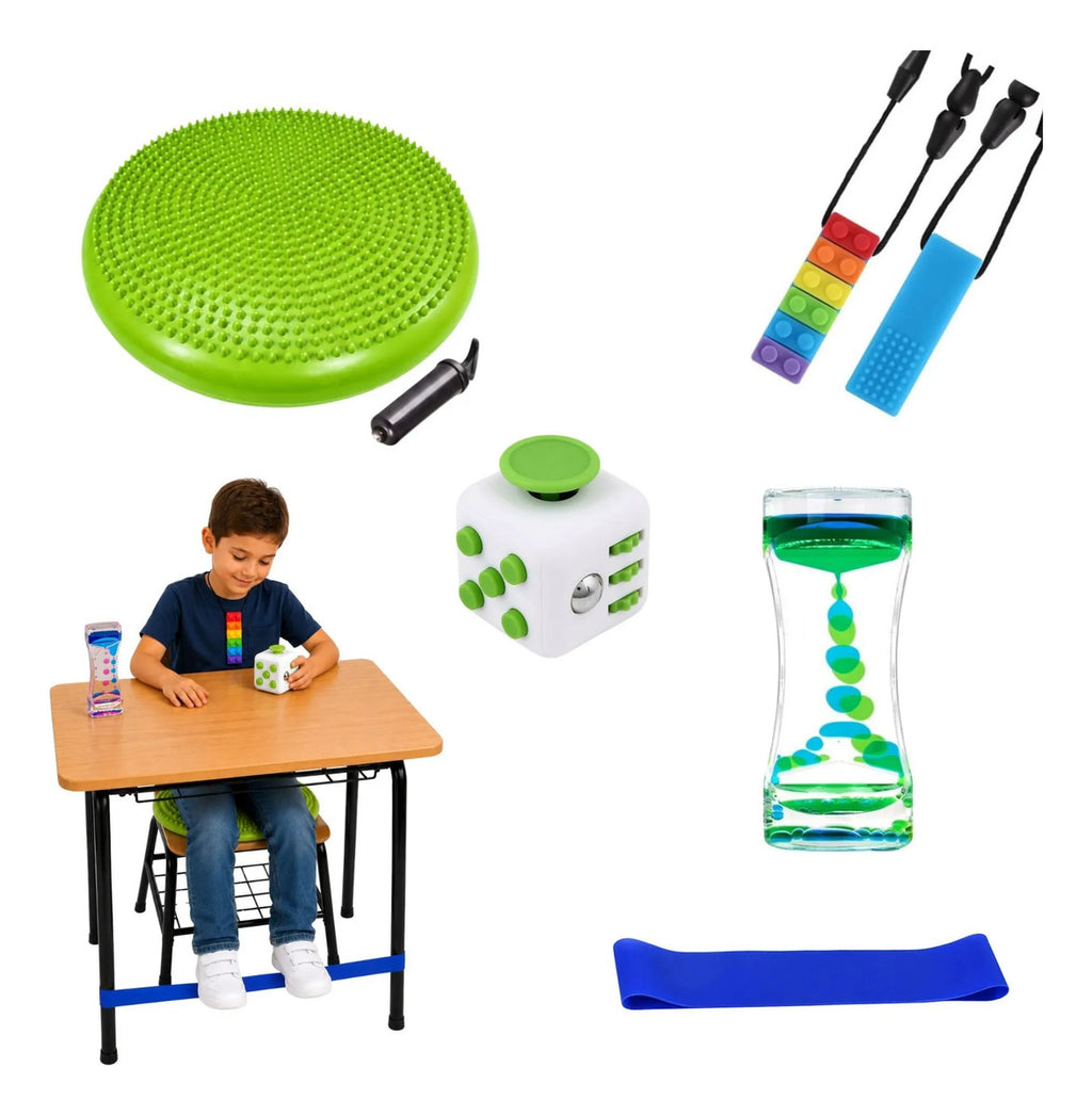 Kit Sensorial Autismo, Regulacion Tdah, Niños Adultos