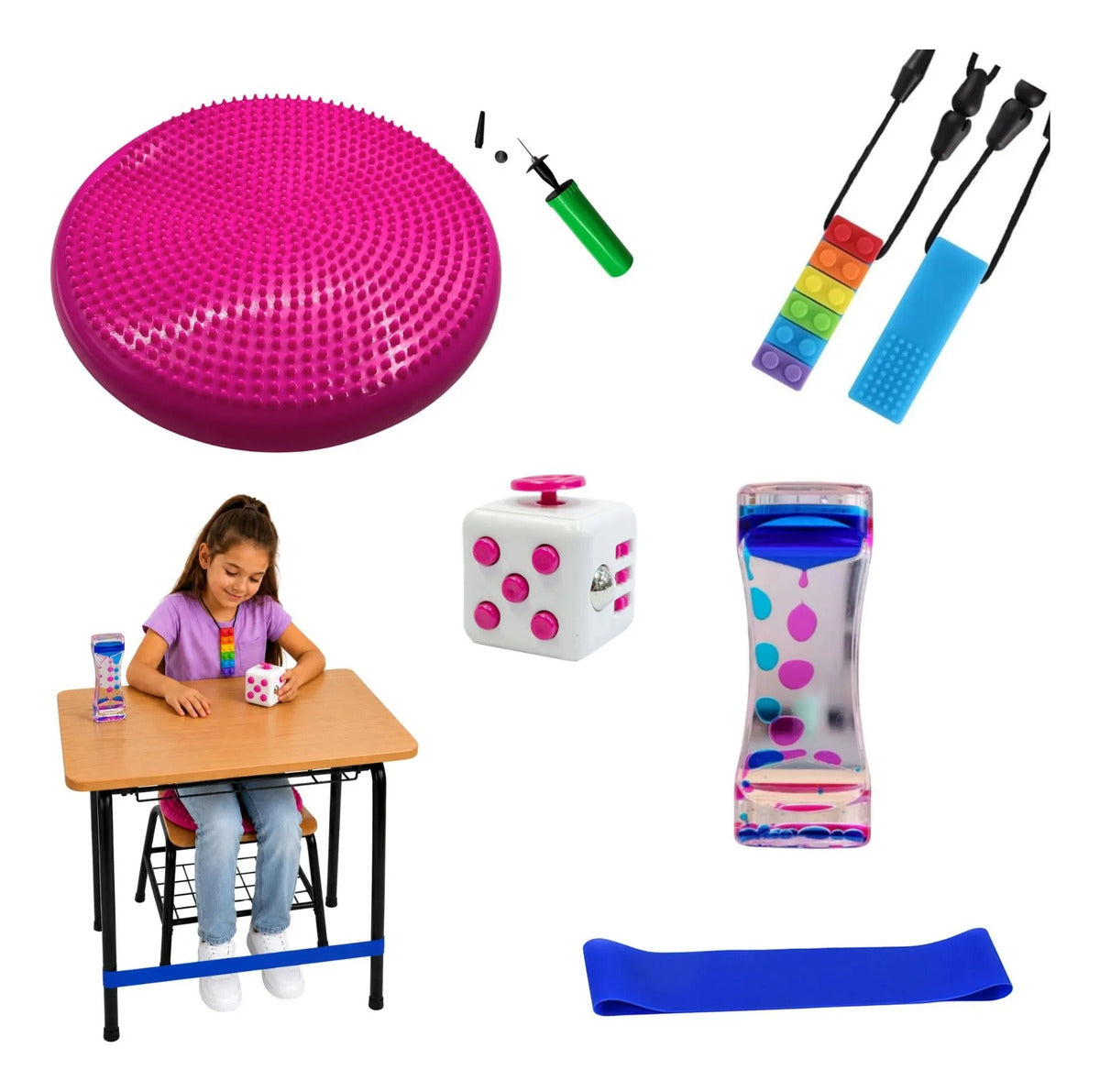 Kit Sensorial Autismo, Regulacion Tdah, Niños Adultos