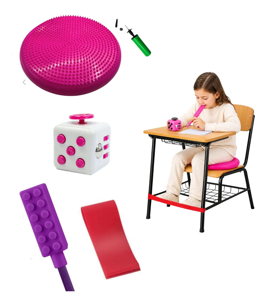 Pack Sensorial Escolar, Antiestres, Regulación Autismo Tdah