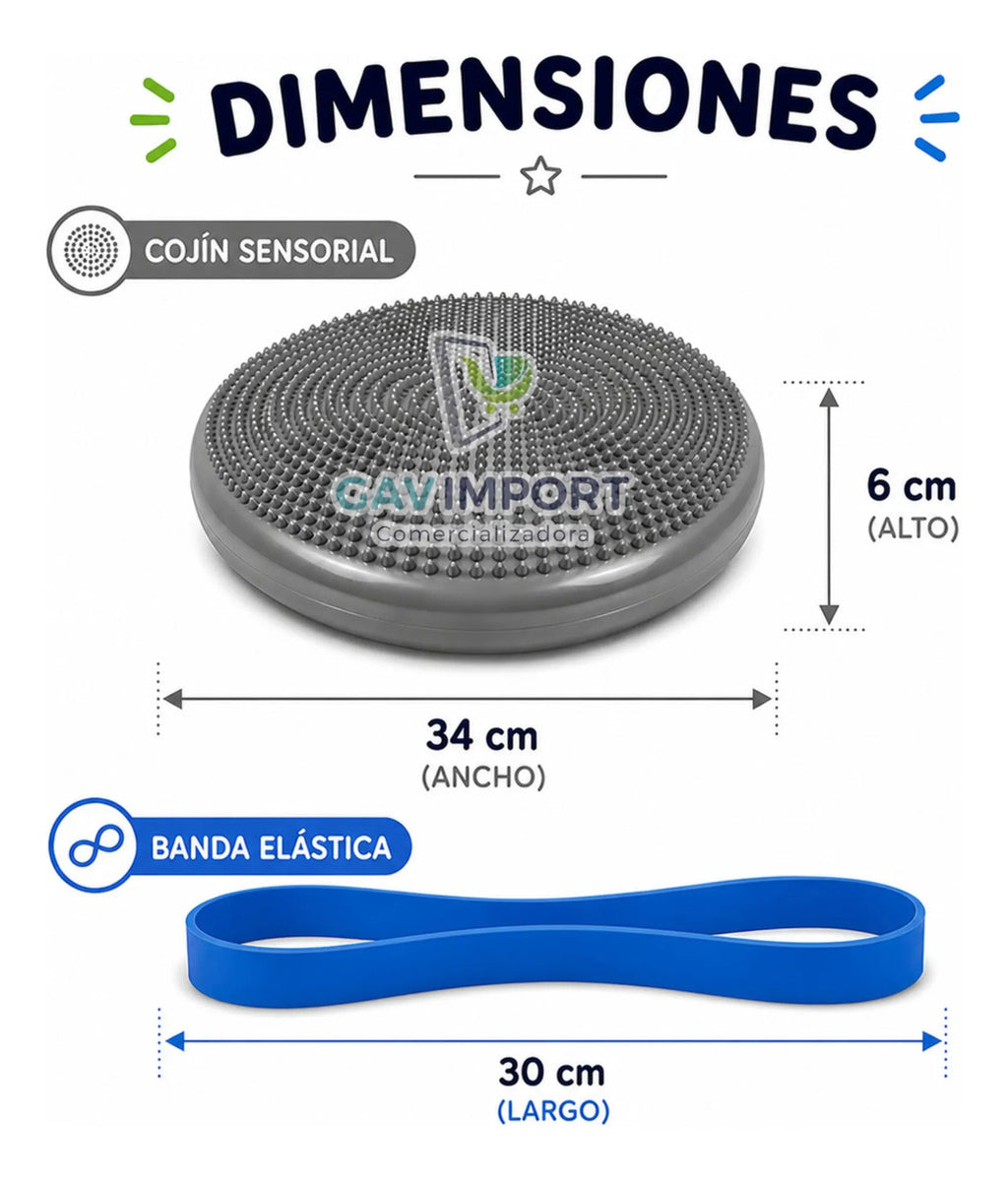 Pack Sensorial Escolar, Regulación Autismo, Tdah, Niños