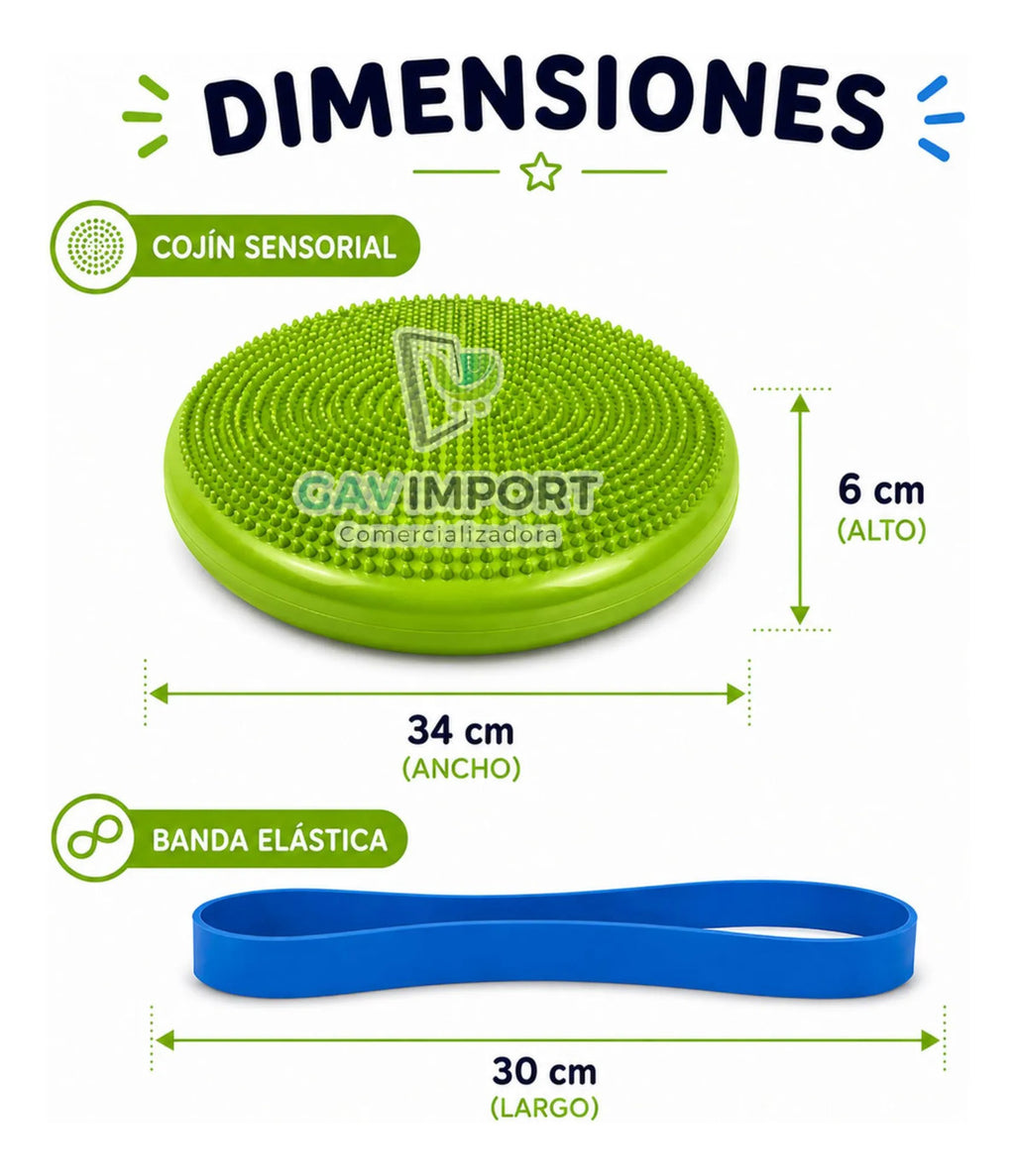 Pack Sensorial Escolar, Regulación Autismo, Tdah, Niños
