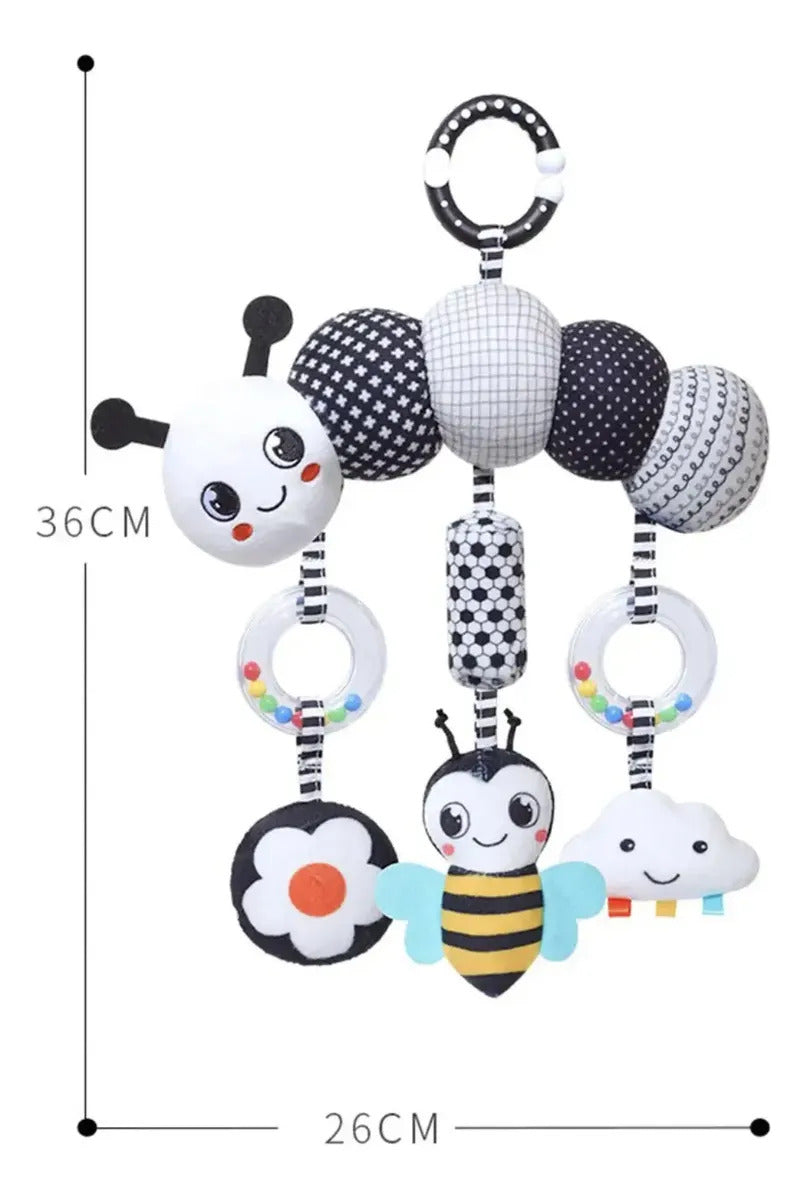 Peluche, Móvil Para Cuna, Estimulación Sensorial Bebe Sonido