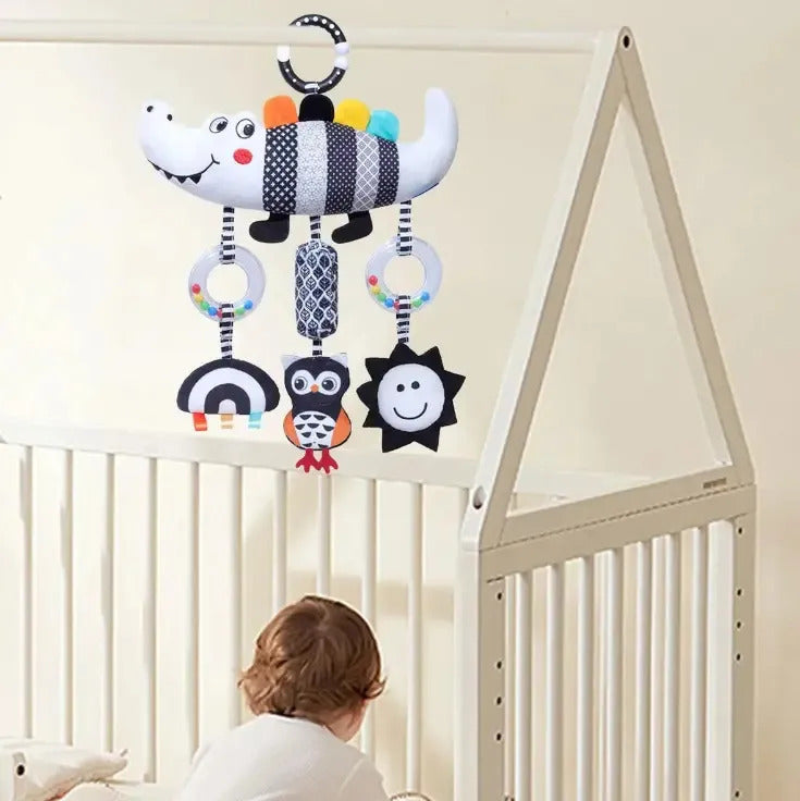 Peluche, Móvil Para Cuna, Estimulación Sensorial Bebe Sonido
