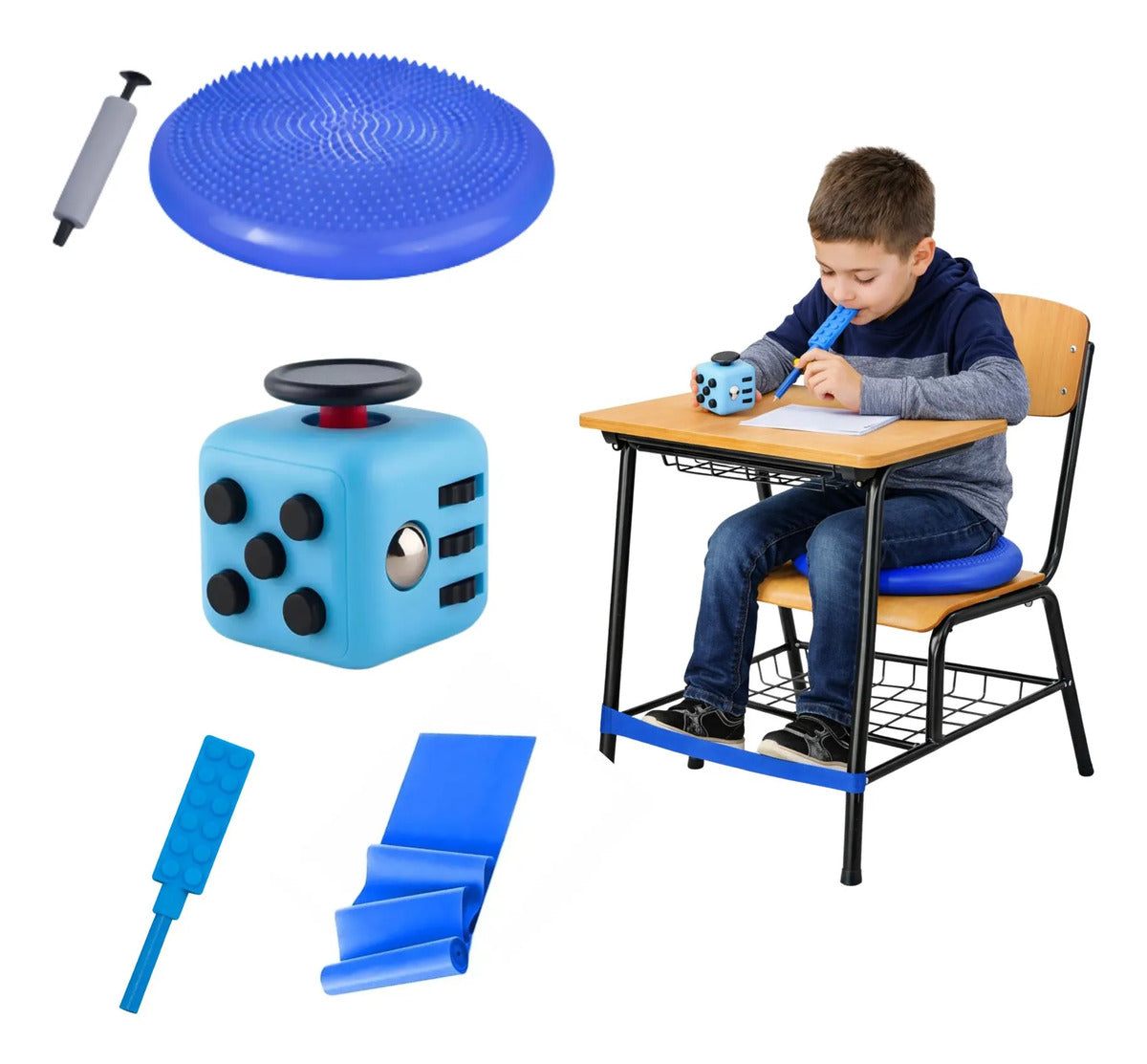 Pack Sensorial Escolar, Antiestres Regulación Autismo